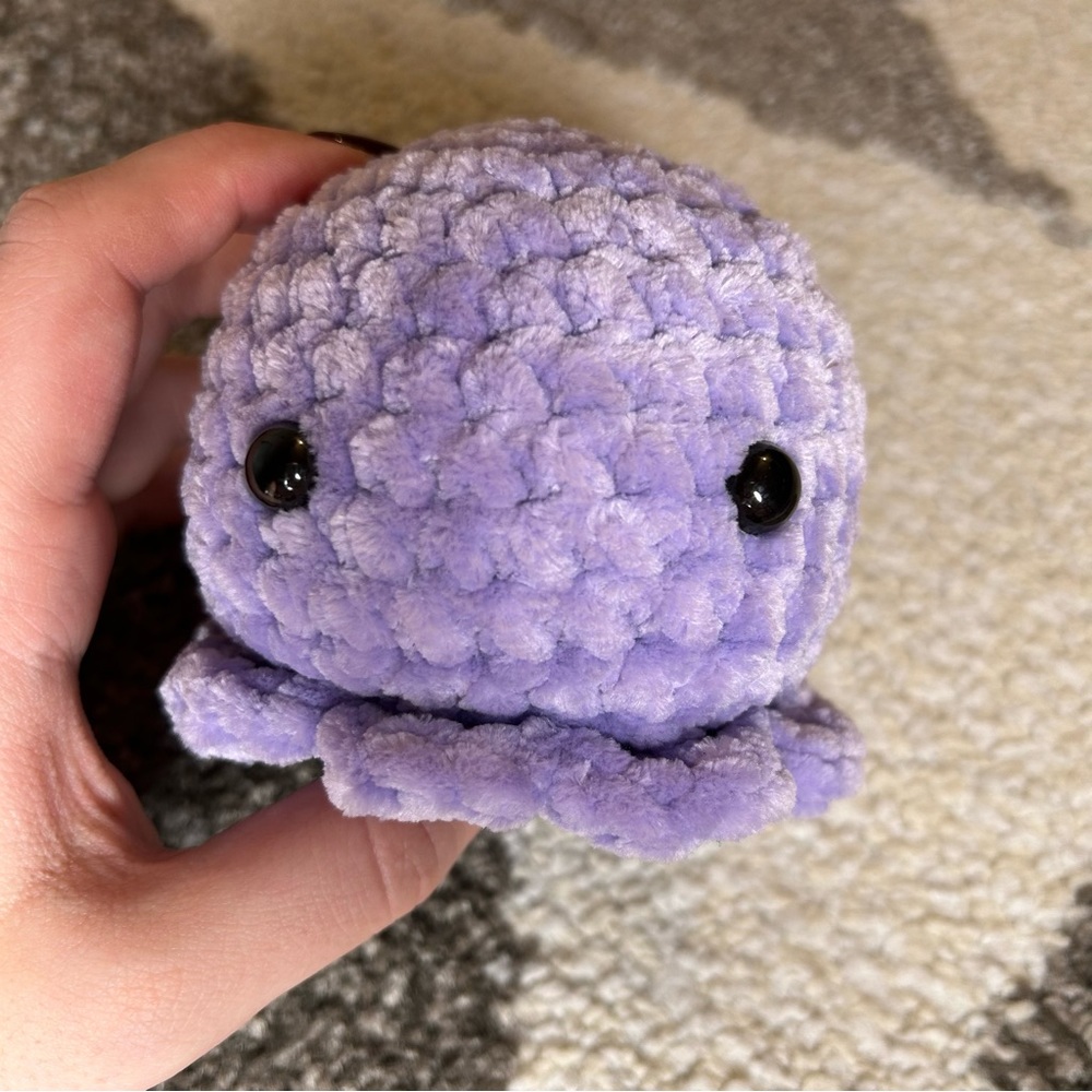 Hand Crocheted Amigurumi Octopus
